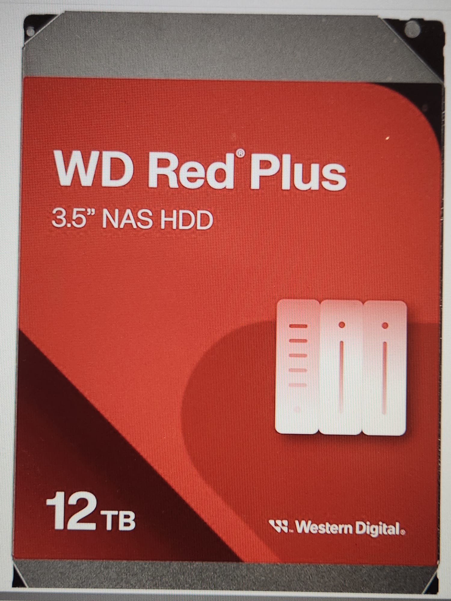 WD Red Plus 12TB NAS HDD 3.5 inch Western Digital