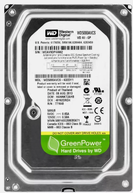 WD Enterprise AV-GP HDD