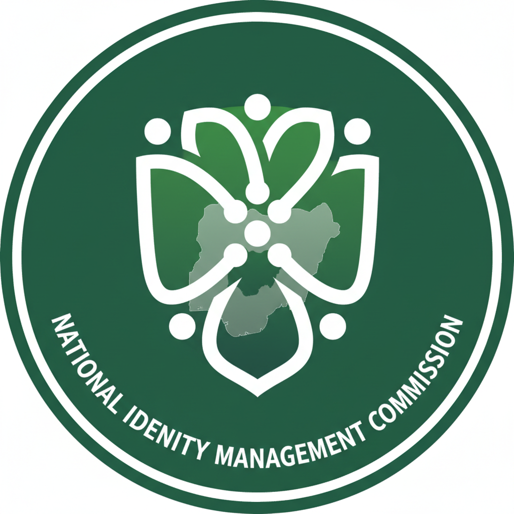 National Identity Management Commission logo with green and white colors