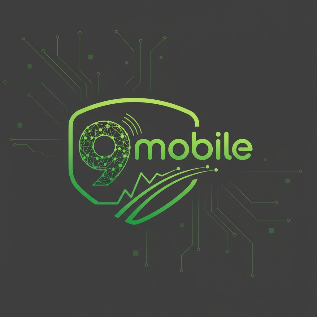 9mobile logo with green brand color